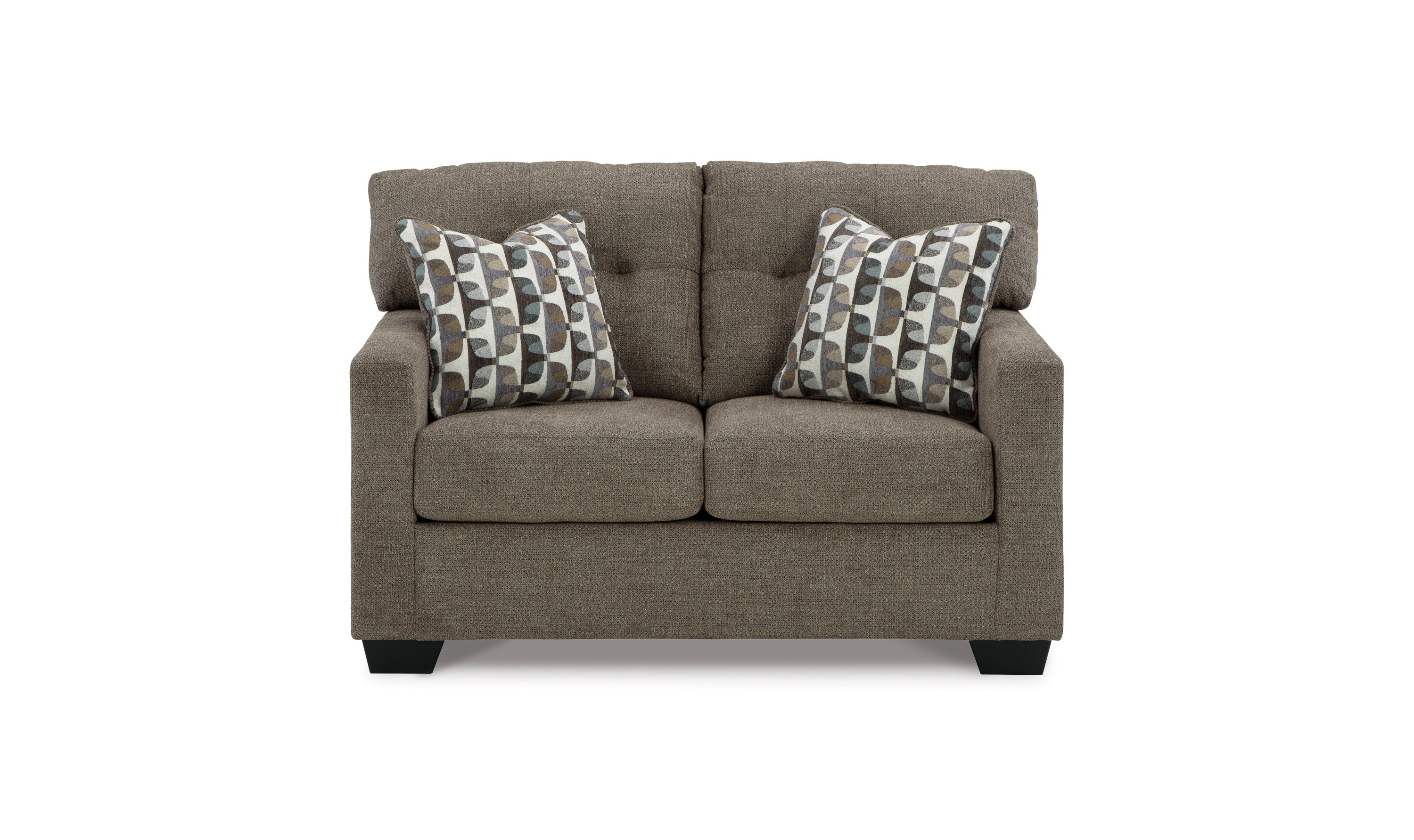 Modern Heritage Mahoney Fabric Loveseat-Jennifer Furniture