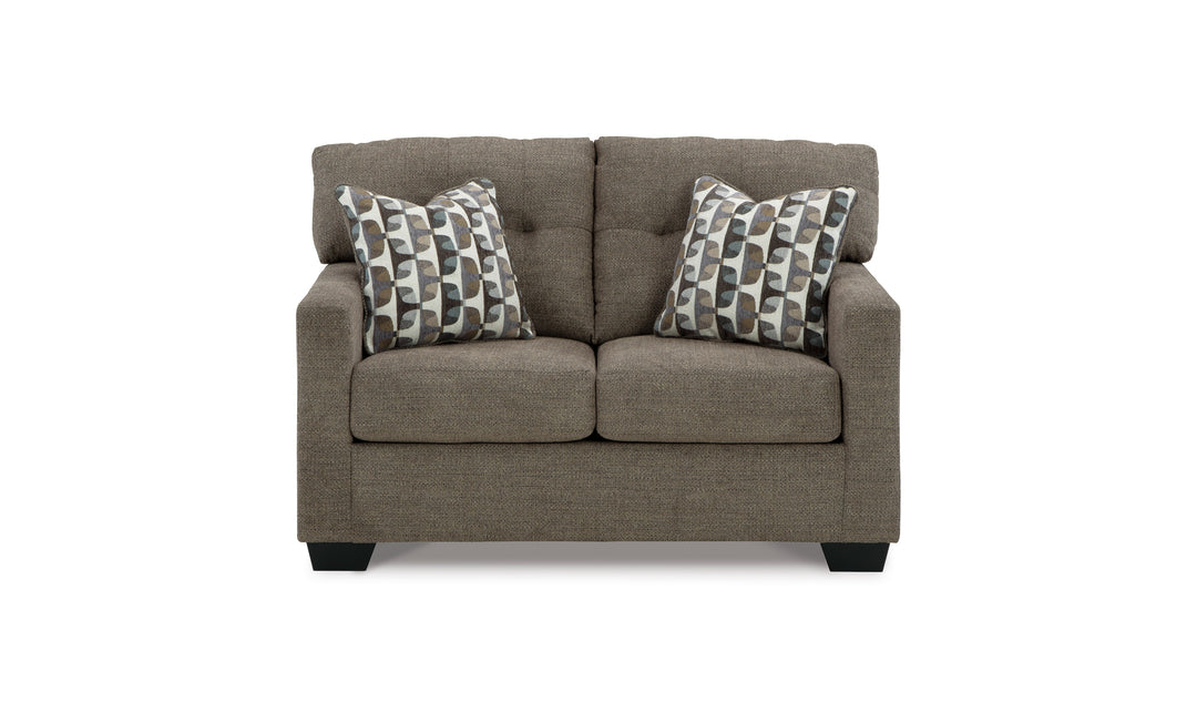 Modern Heritage Mahoney Fabric Loveseat-Jennifer Furniture