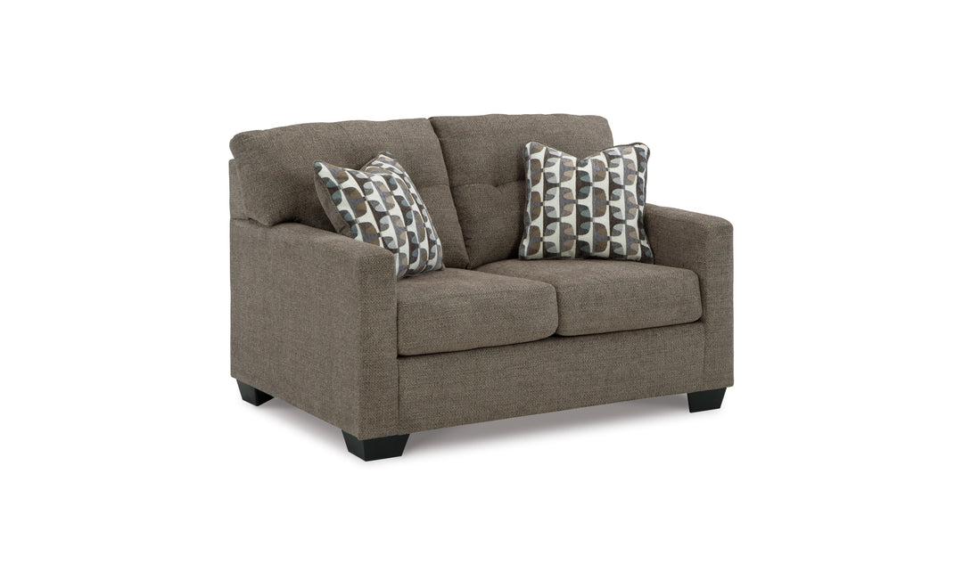 Modern Heritage Mahoney Fabric Loveseat-Jennifer Furniture