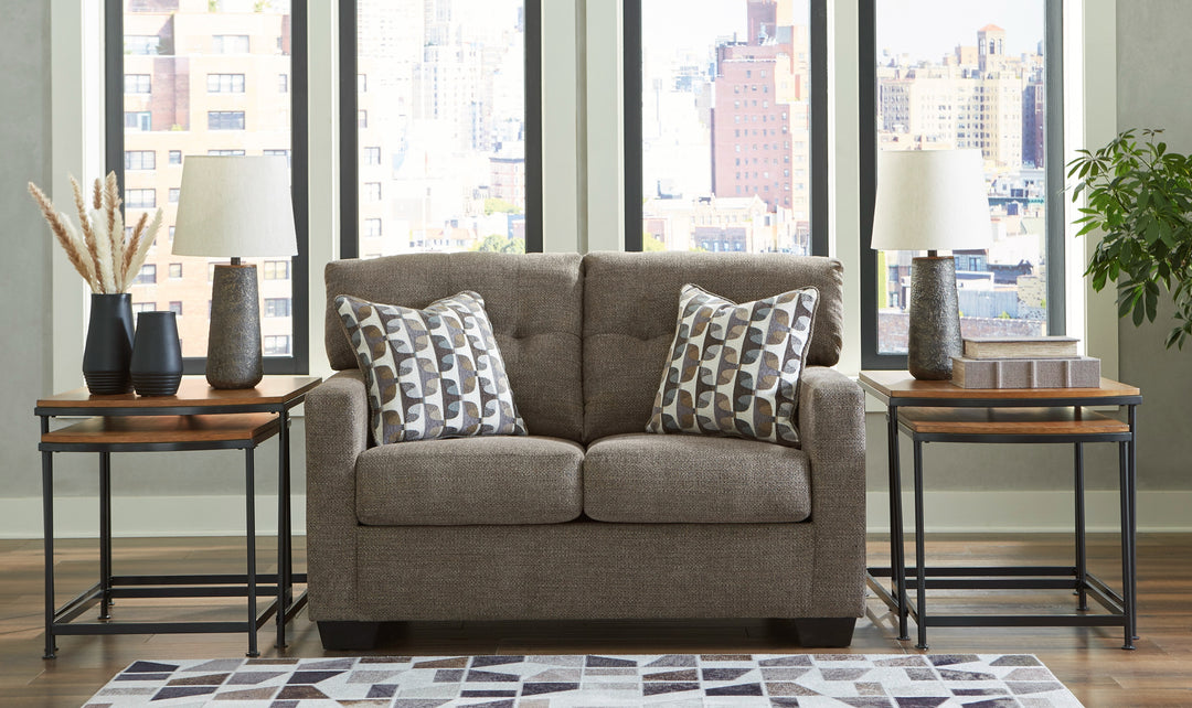 Modern Heritage Mahoney Fabric Loveseat-Jennifer Furniture
