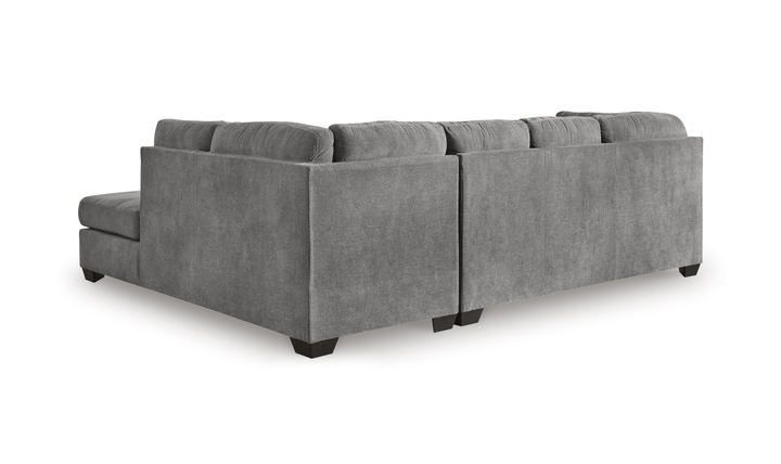 Modern Heritage Marleton 2-Piece Fabric Full Sleeper Sectional with Chaise