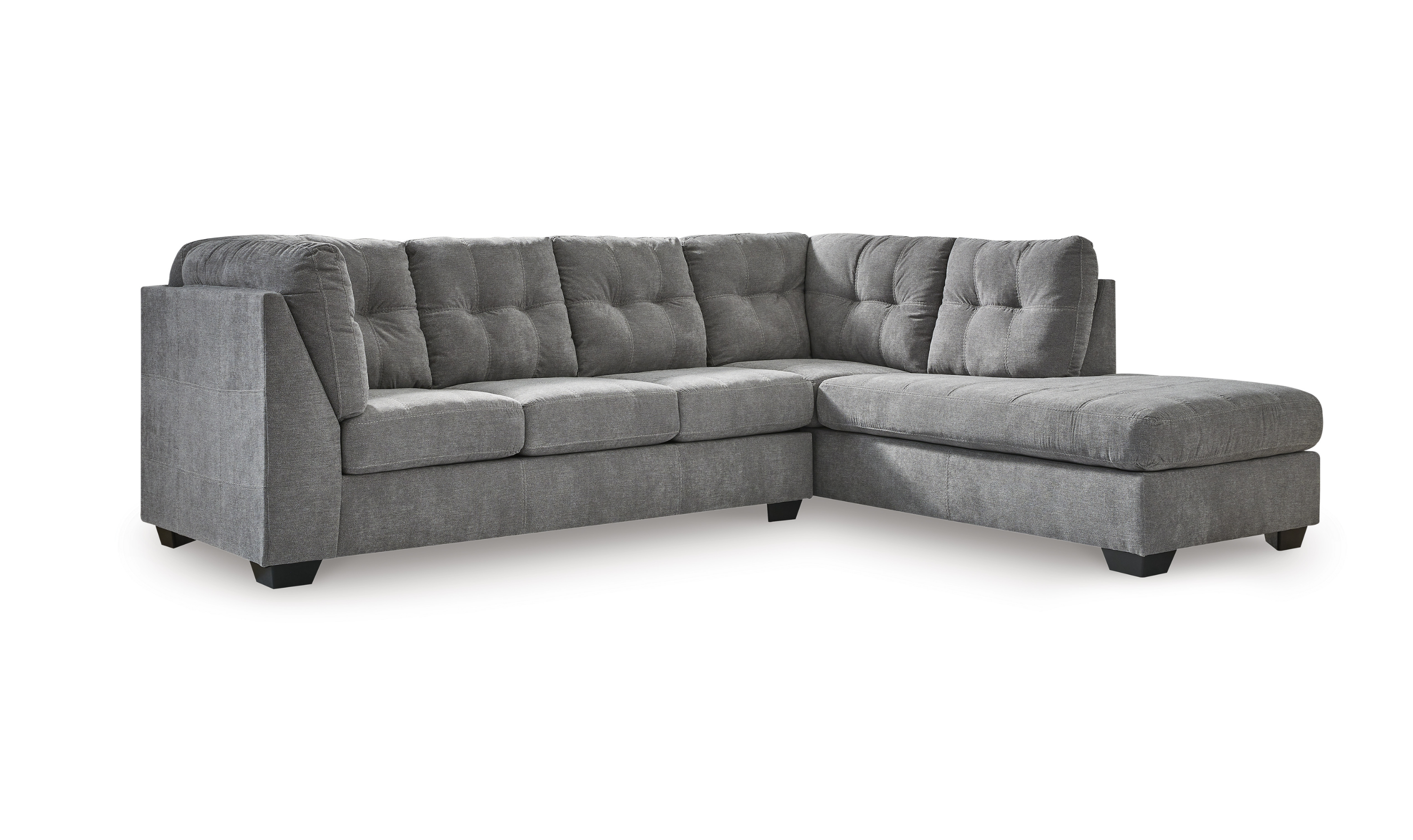 Modern Heritage Marleton 2-Piece Fabric Full Sleeper Sectional with Chaise