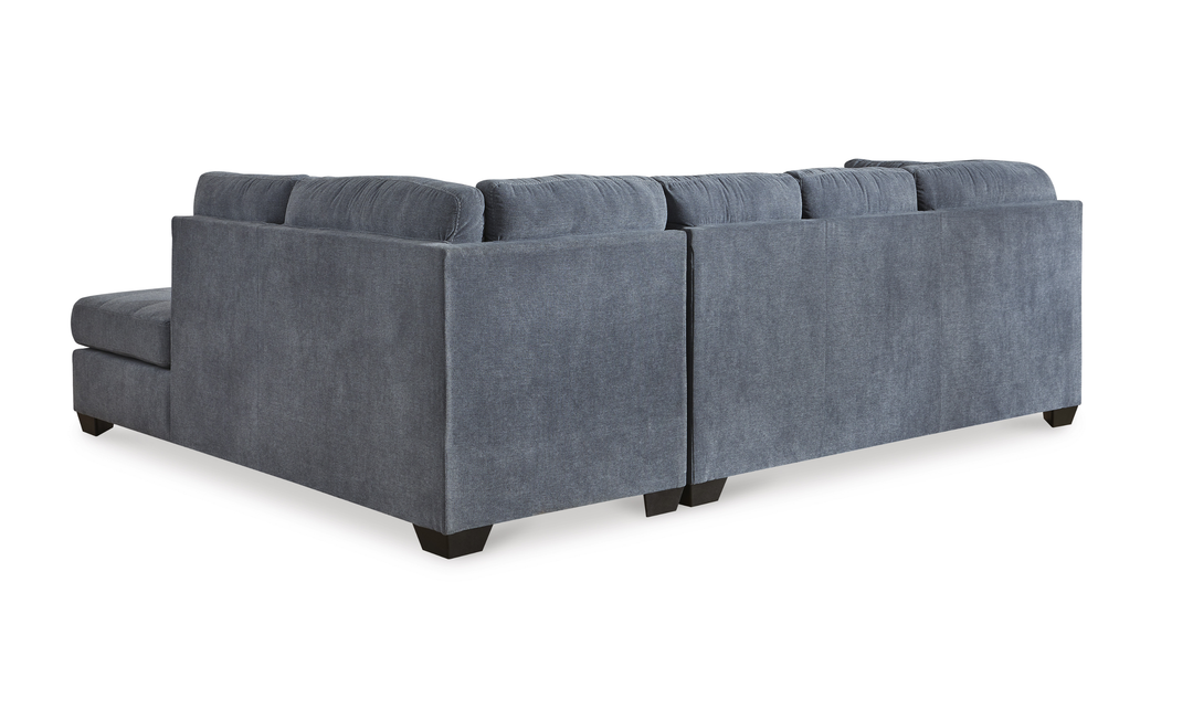 Modern Heritage Marleton 2-Piece Fabric Full Sleeper Sectional with Chaise