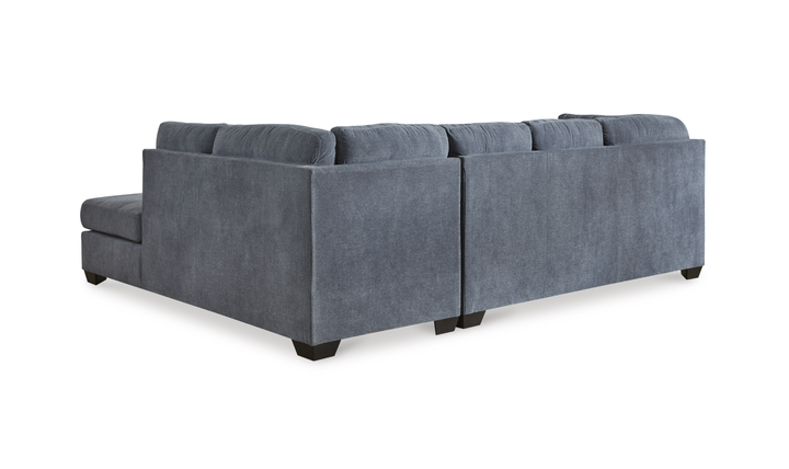 Modern Heritage Marleton 2-Piece Tufted Fabric Sectional with Chaise - Jennifer Furniture