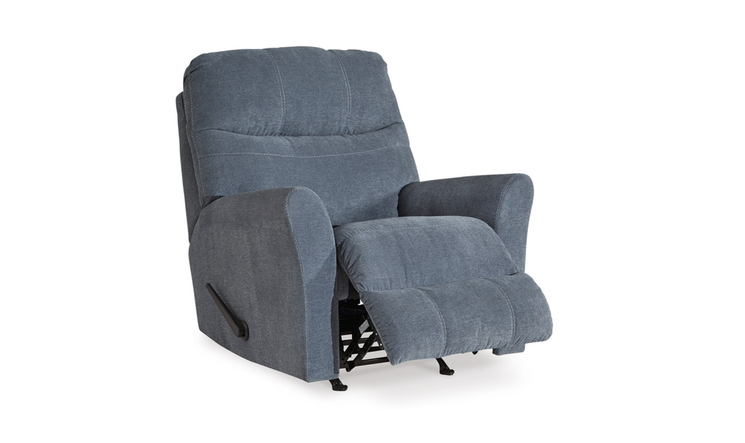 Modern Heritage Marleton Rocker Recliner with One-Pull Reclining Mechanism