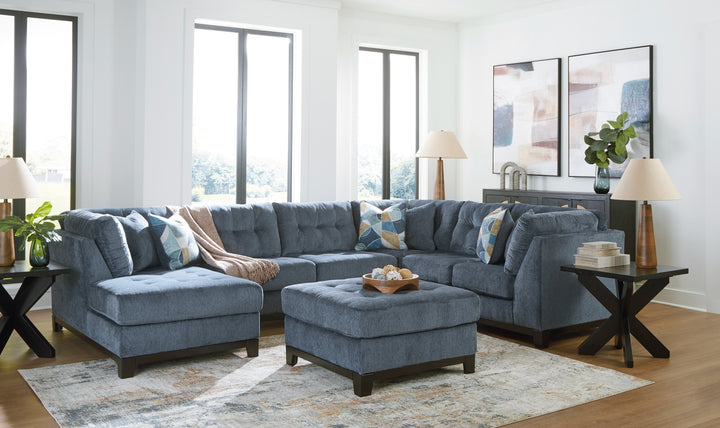 Modern Heritage Maxon Place 3-Piece Sectional with Chaise-Jennifer Furniture
