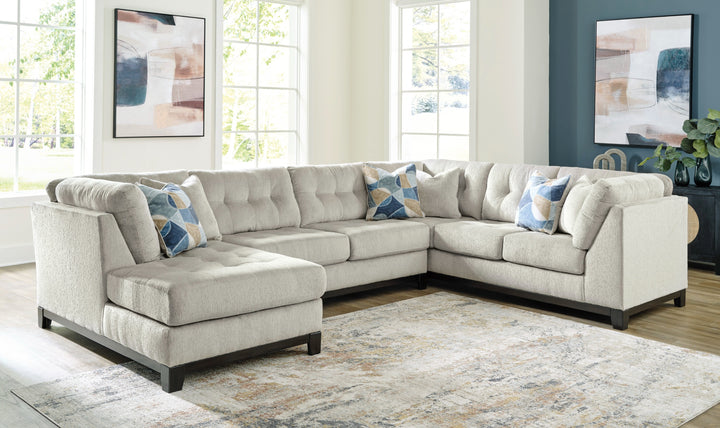 Modern Heritage Maxon Place 3-Piece Sectional with Chaise-Jennifer Furniture