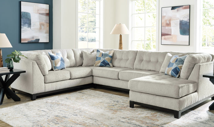 Modern Heritage Maxon Place 3-Piece Sectional with Chaise-Jennifer Furniture