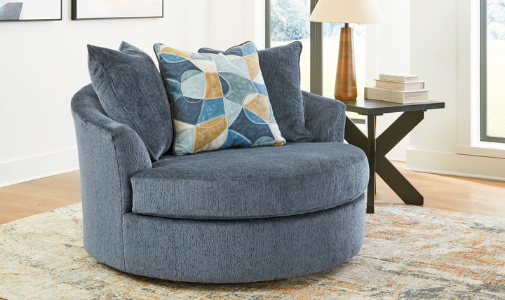 Modern Heritage Maxon Place Oversized Swivel Accent Chair-Jennifer Furniture