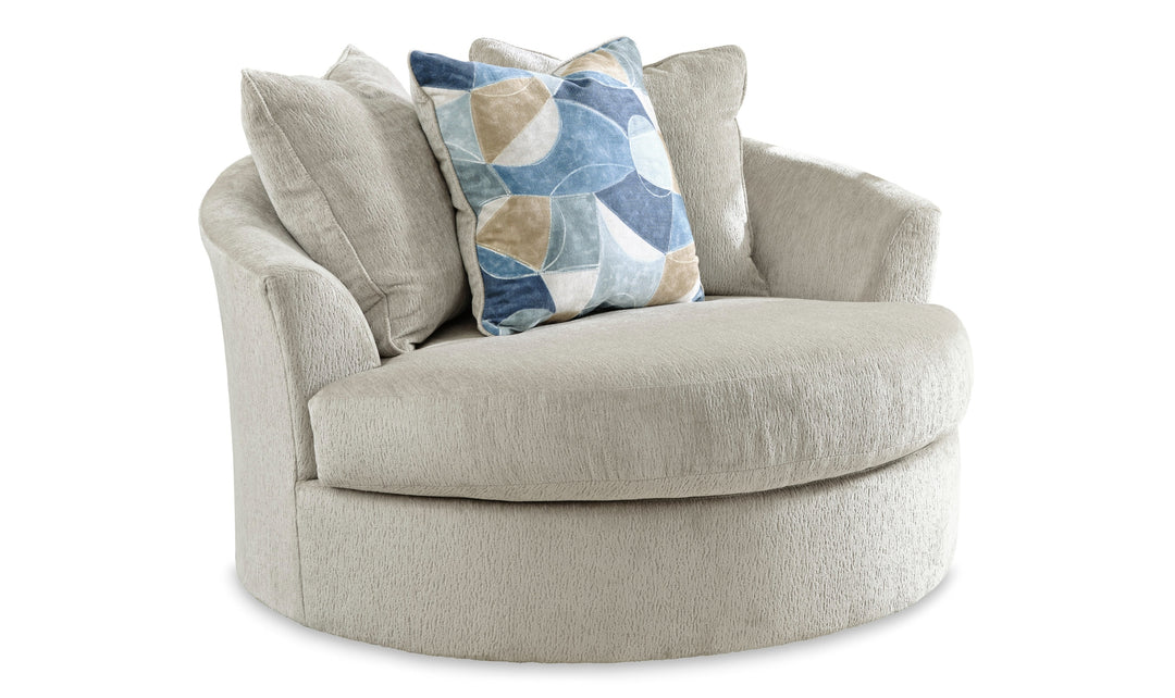 Modern Heritage Maxon Place Oversized Swivel Accent Chair-Jennifer Furniture