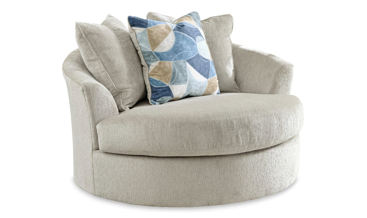 Modern Heritage Maxon Place Oversized Swivel Accent Chair-Jennifer Furniture