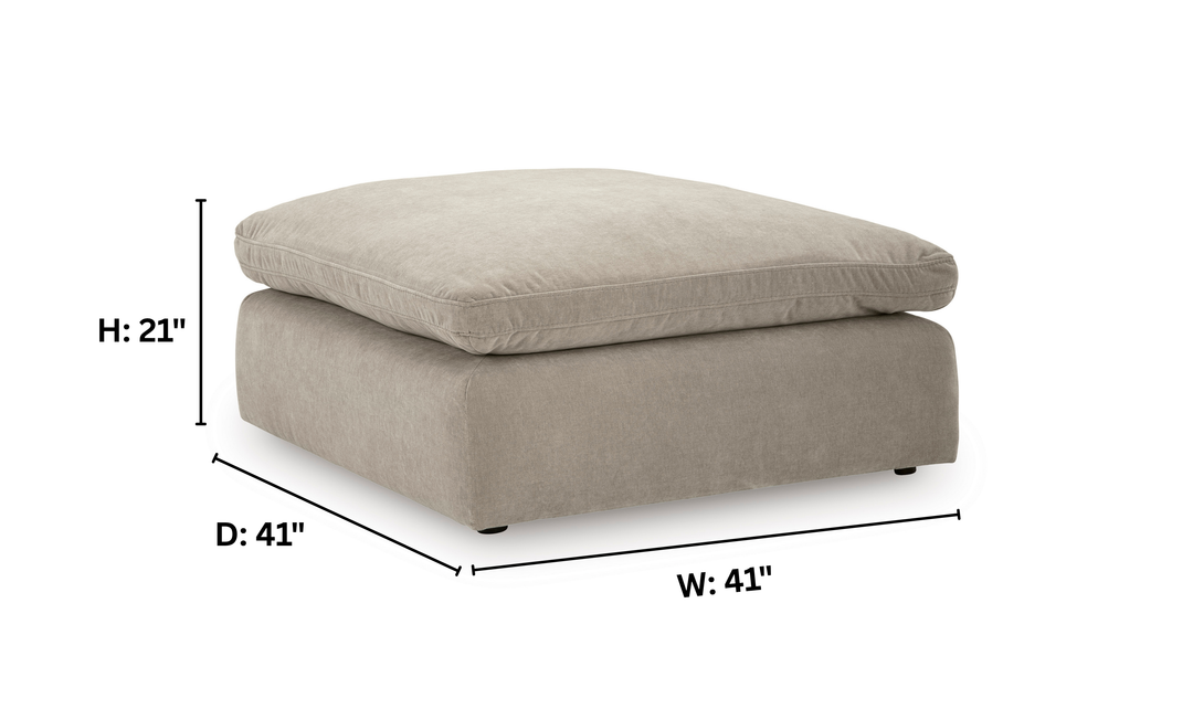 Modern Heritage Maxton Heights Oversized Accent Ottoman-JenniferFurniture