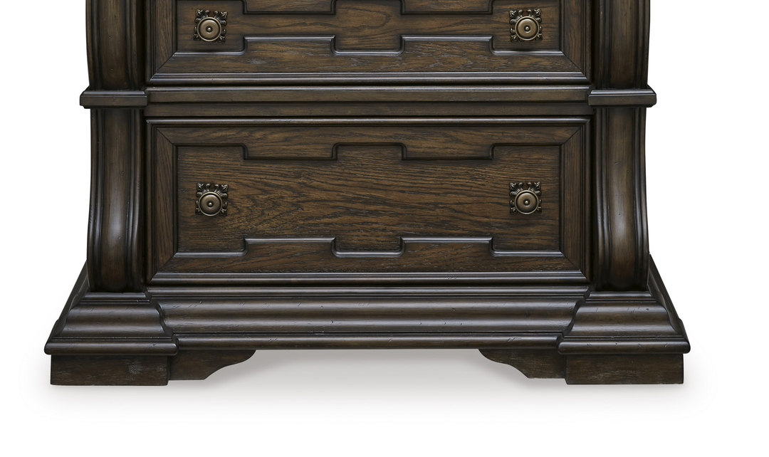 Modern Heritage Maylee Five Drawer Chest-Jennifer Furniture