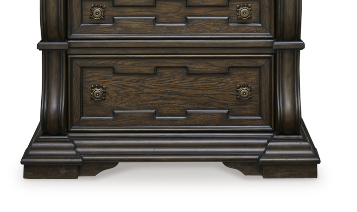 Modern Heritage Maylee Five Drawer Chest-Jennifer Furniture
