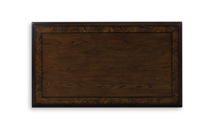 Modern Heritage Maylee Traditional Table Set With Swirl Veneers