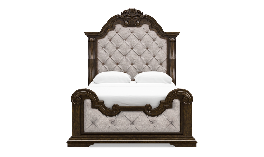 Modern Heritage Maylee Queen Upholstered Bed-Jennifer furniture