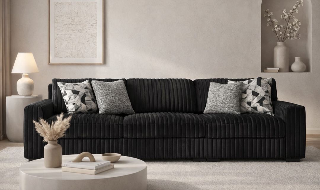 Modern Heritage Midnight-Madness 2-Piece Sectional Sofa - Jennifer Furniture