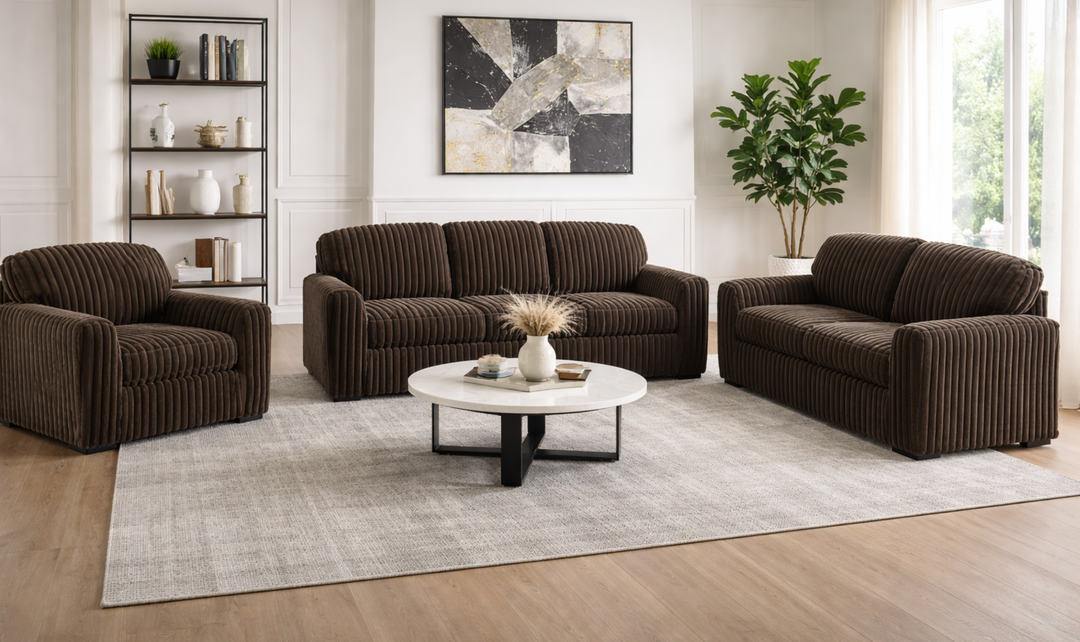 Modern Heritage Midnight-Madness Fabric Living Room Set-Jennifer Furniture