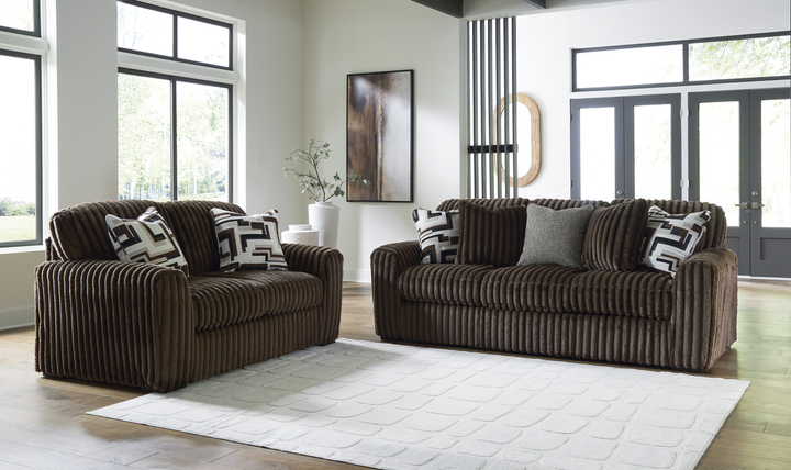 Modern Heritage Midnight-Madness Fabric Living Room Set-Jennifer Furniture