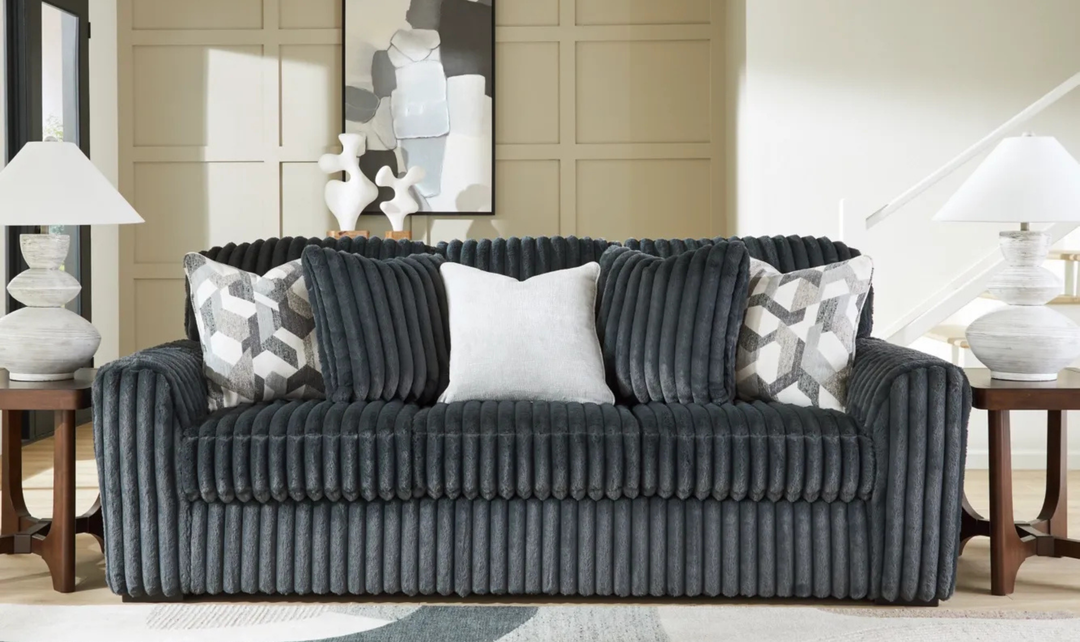Modern Heritage Midnight-Madness Fabric Sofa