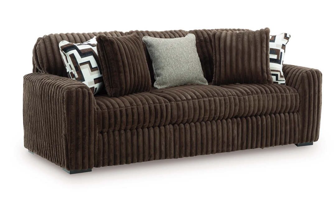 Modern Heritage Midnight-Madness Fabric Sofa