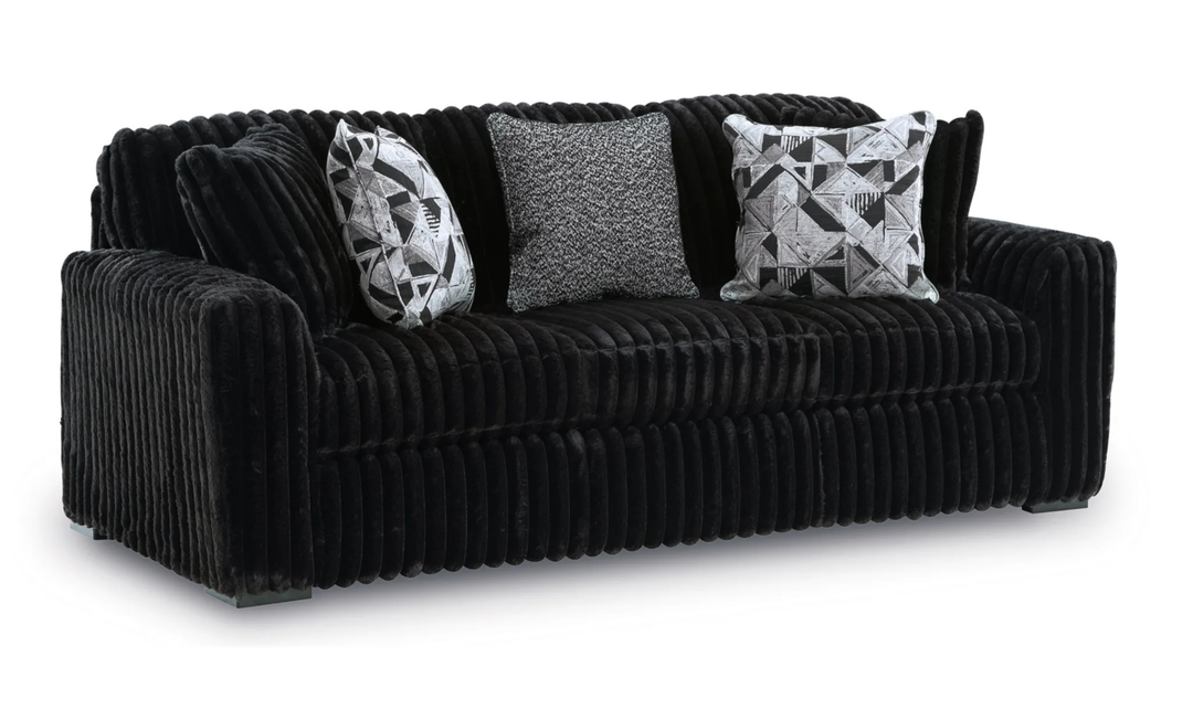 Modern Heritage Midnight-Madness Fabric Sofa