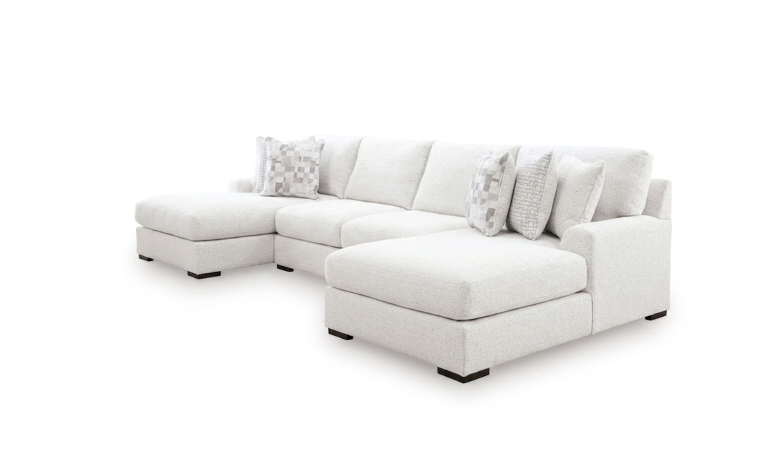 Modern Heritage Misty-Lakes 3-Piece Double Chaise Sectional Sofa-jennifer