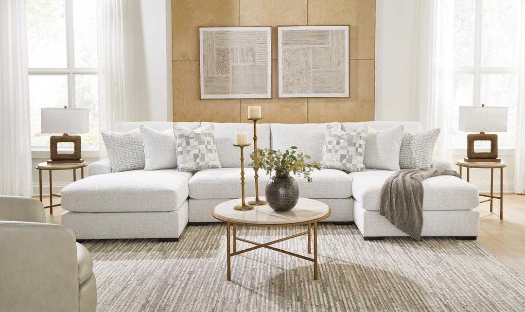 Modern Heritage Misty-Lakes 3-Piece Double Chaise Sectional Sofa-jennifer