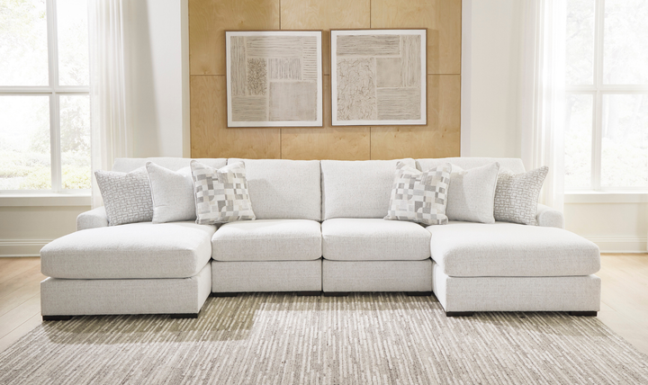 Modern Heritage Misty-Lakes 3-Piece Double Chaise Sectional Sofa-jennifer