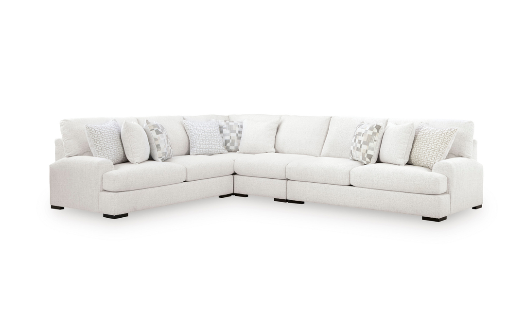 Modern Heritage Misty-Lakes 4-Piece Sectional Sofa-jennifer