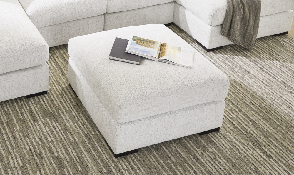 Modern Heritage Misty-Lakes Oversized Accent Ottoman - Jennifer Furniture