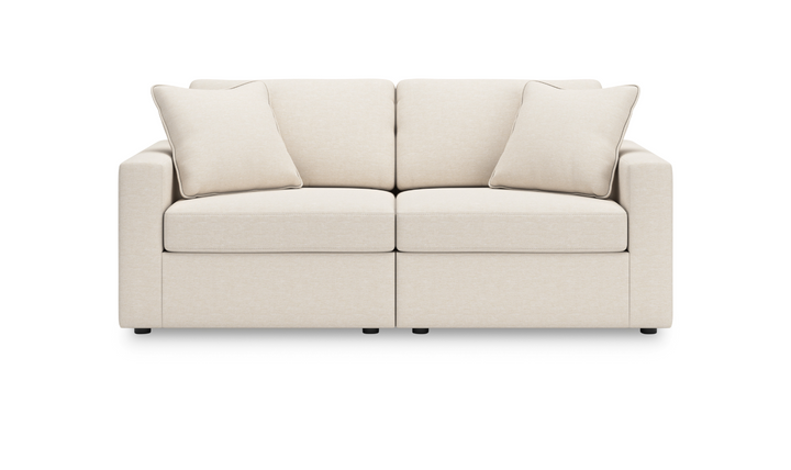 Modern Heritage Modmax Fabric Sectional Sofa with Throw pillows