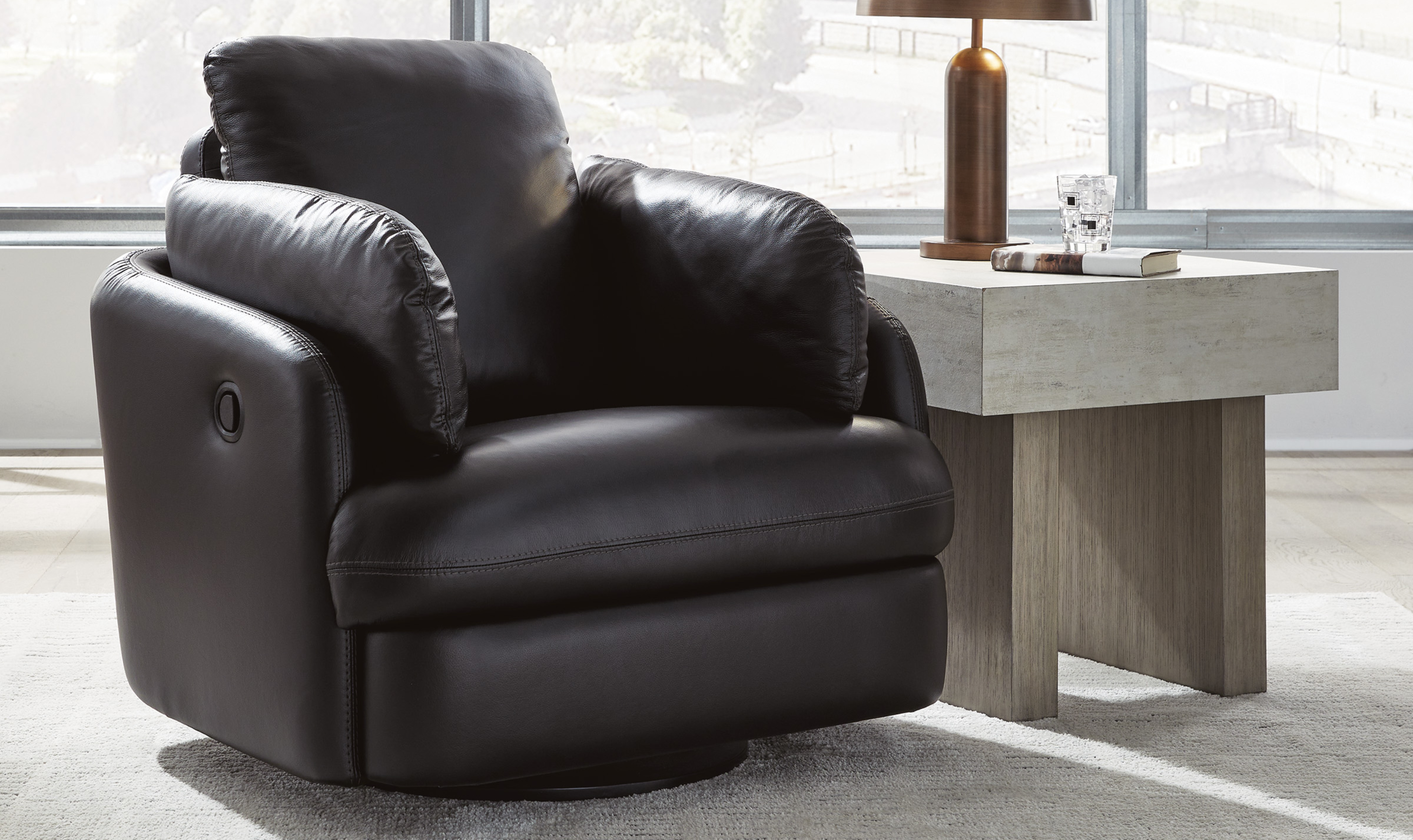 Modern Heritage Modmax II Swivel Glider Recliner-Jennifer Furniture