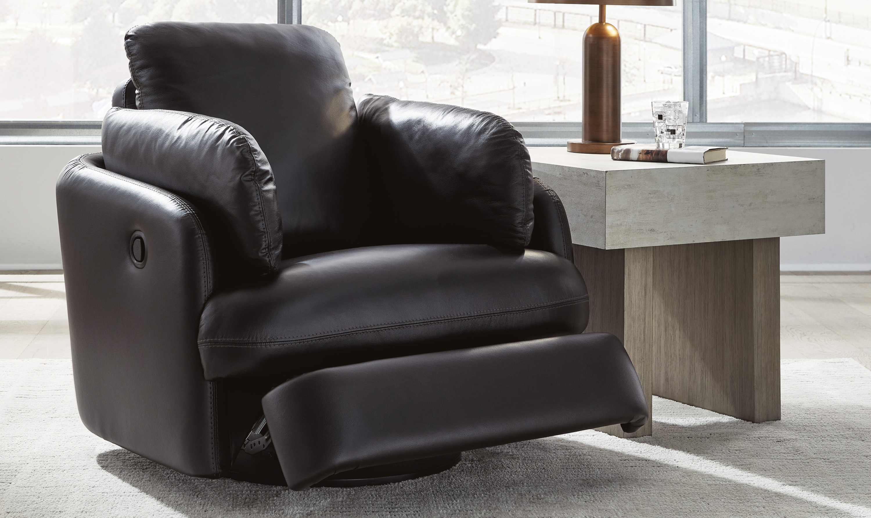 Modern Heritage Modmax II Swivel Glider Recliner -Jennifer Furniture