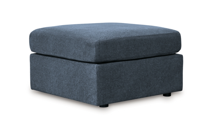 Modern Heritage Modmax Oversized Ink Fabric Accent Ottoman