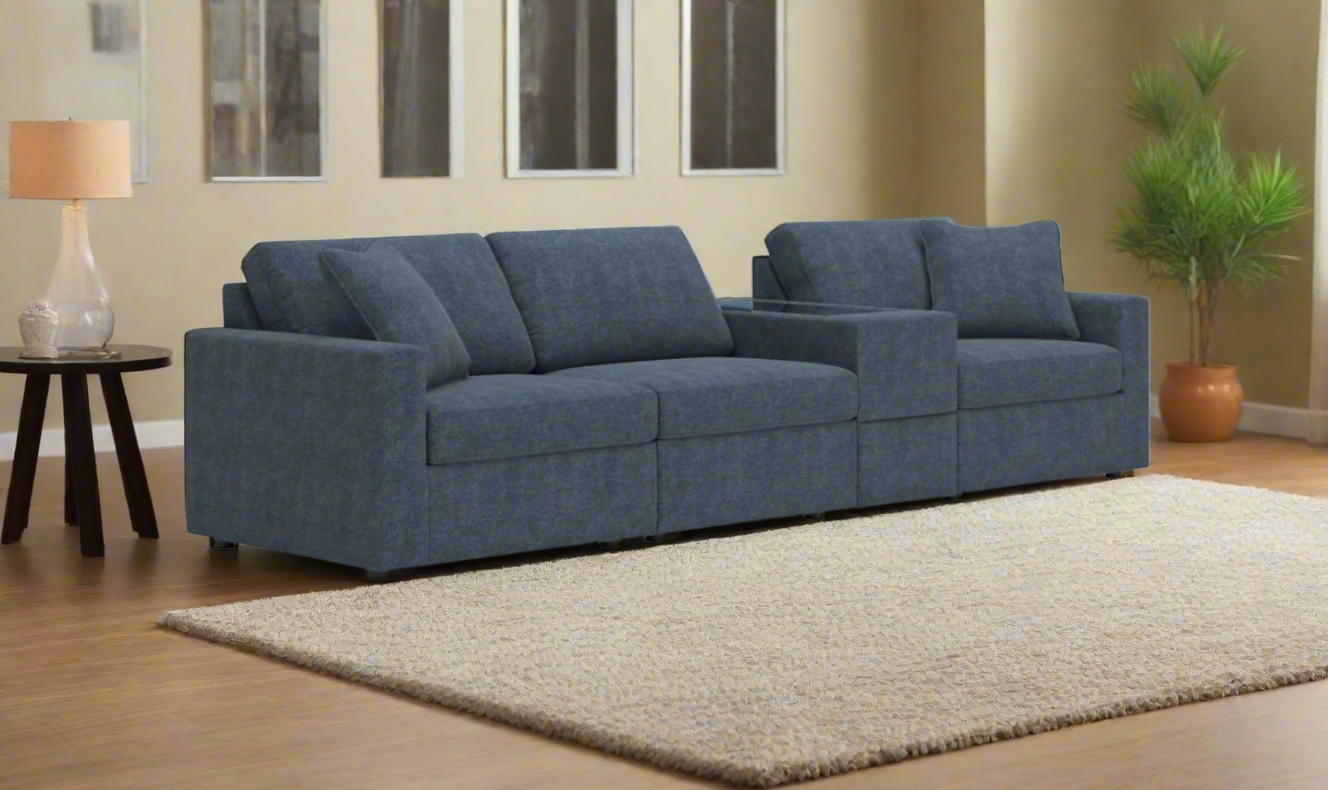 Modern Heritage Modmax Sectional with Console