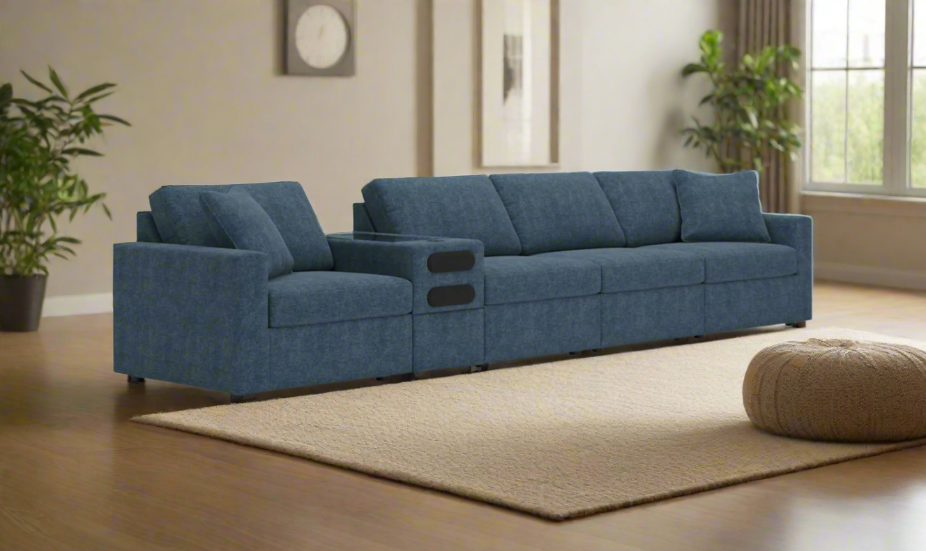 Modern Heritage Modmax Sectional with Console