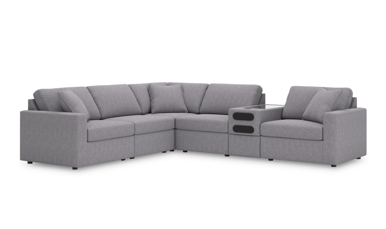 Modern Heritage Modmax Sectional with Console