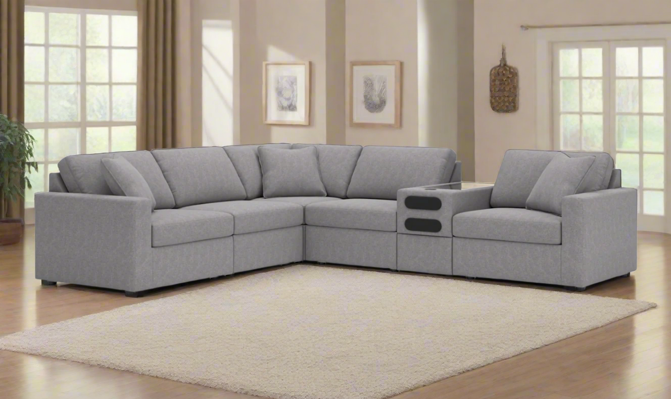 Modern Heritage Modmax Sectional with Console