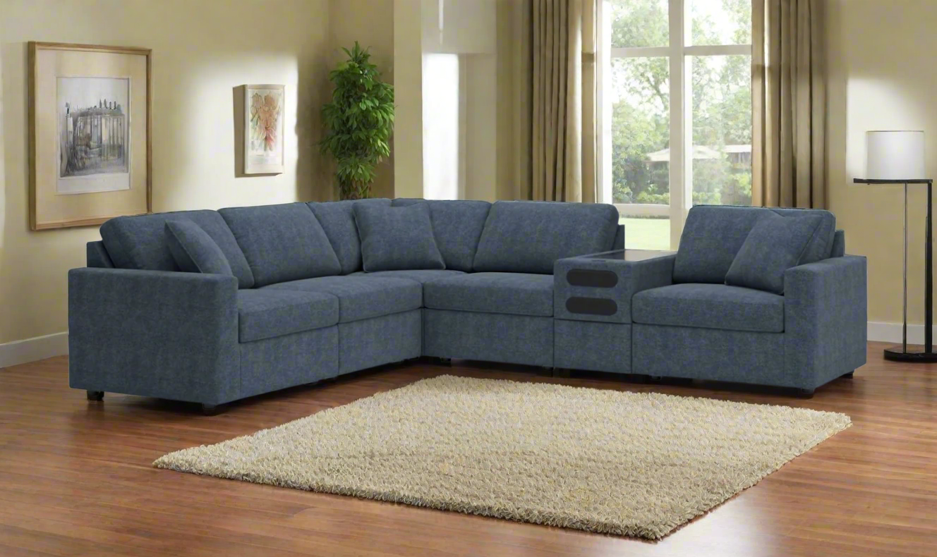 Modern Heritage Modmax Sectional with Console