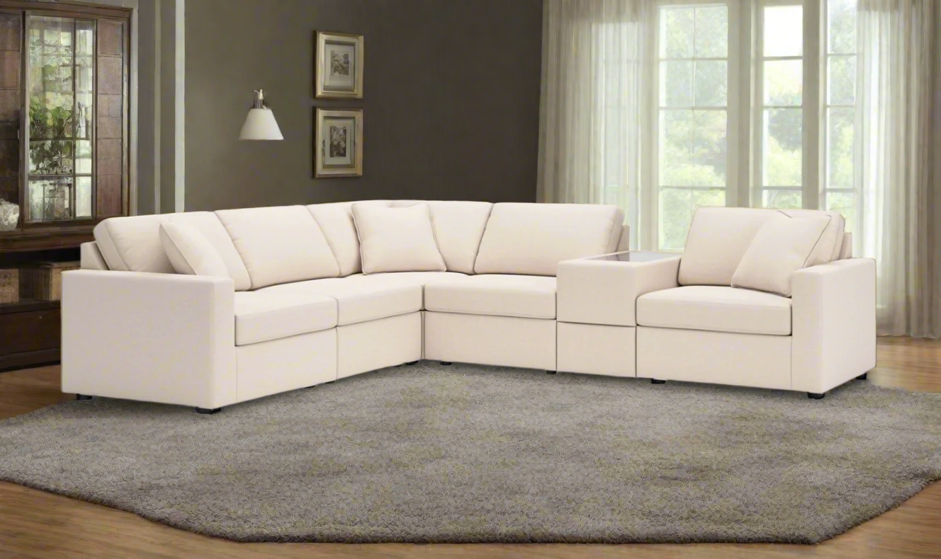 Modern Heritage Modmax Sectional with Console
