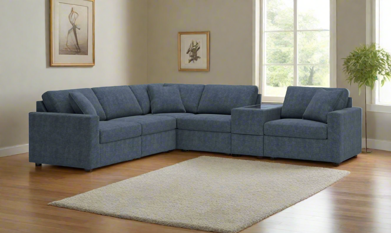 Modern Heritage Modmax Sectional with Console