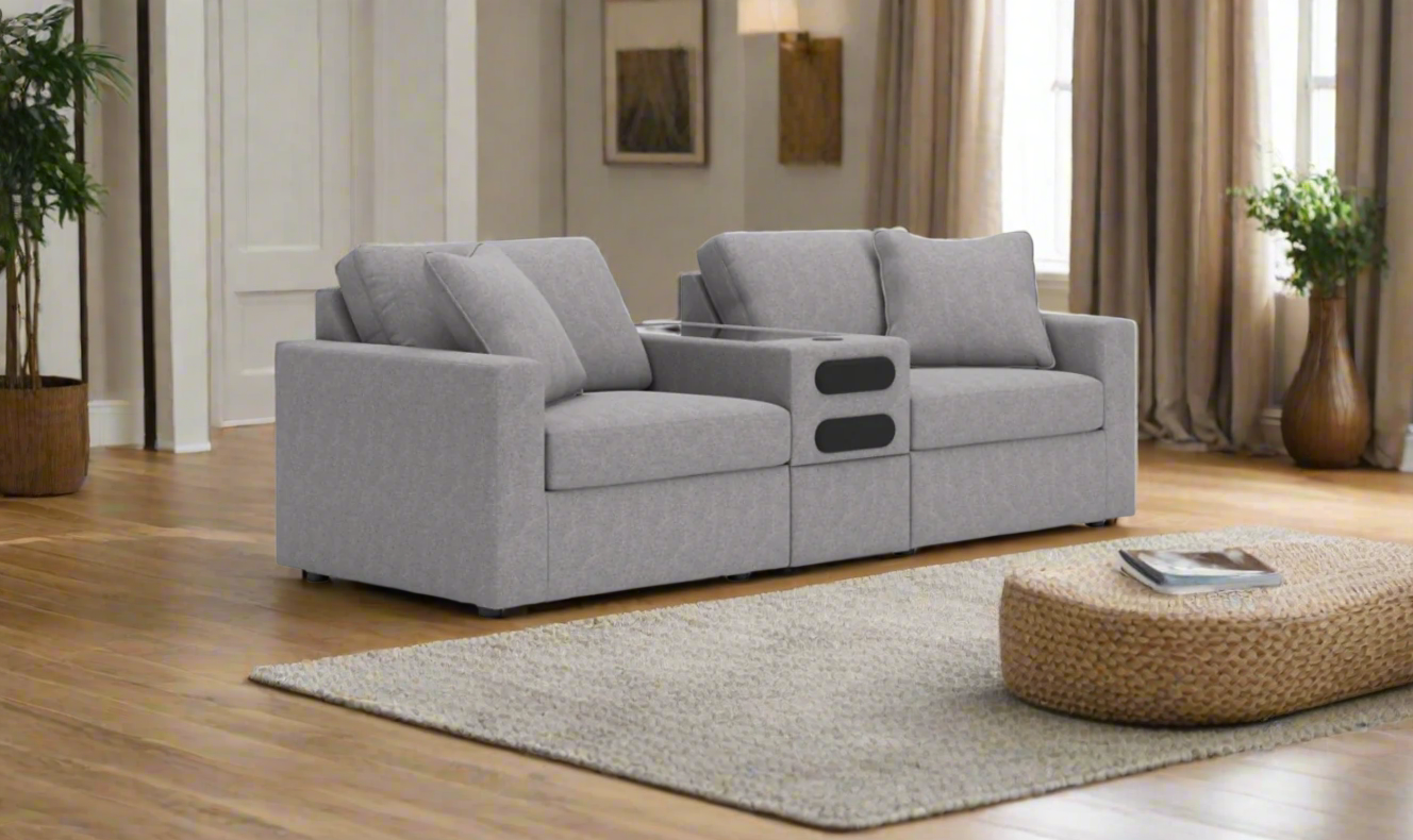 Modern Heritage Modmax Sectional with Console