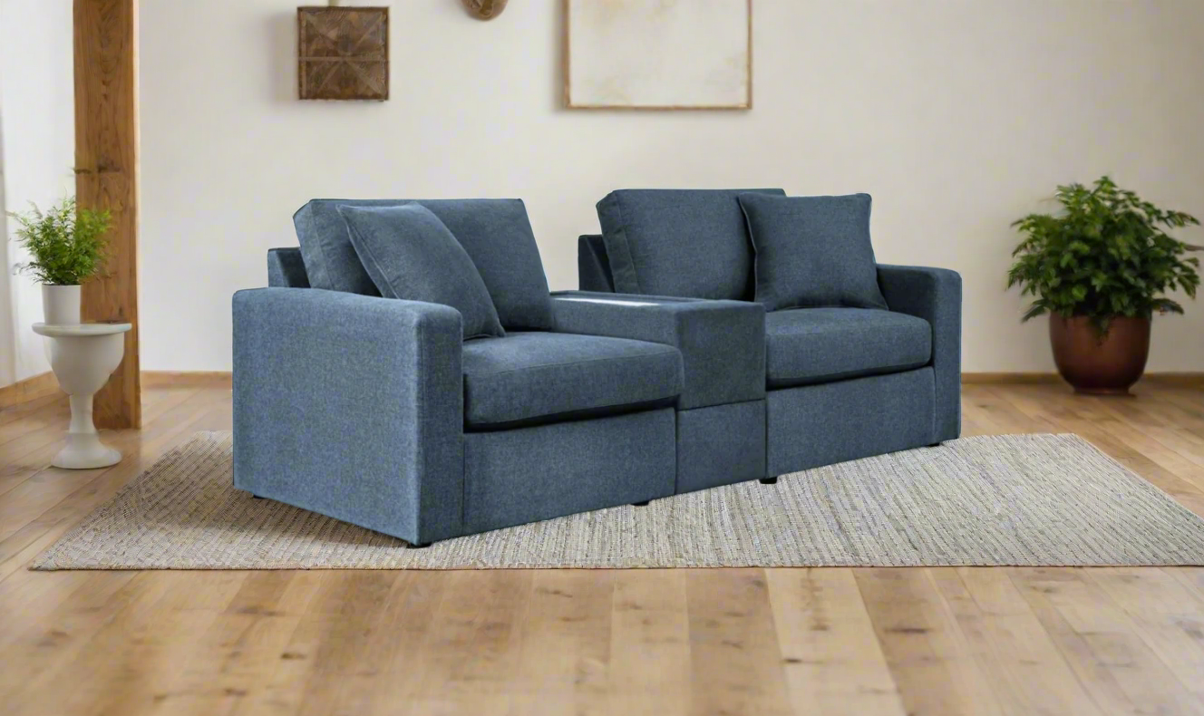 Modern Heritage Modmax Sectional with Console