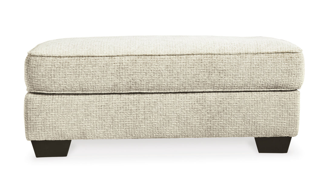 Modern Heritage Monaghan Sandstone Fabric Ottoman-Jennifer Furniture