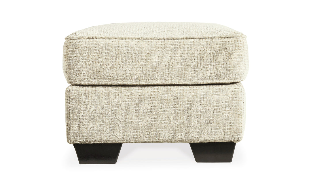 Modern Heritage Monaghan Sandstone Fabric Ottoman-Jennifer Furniture