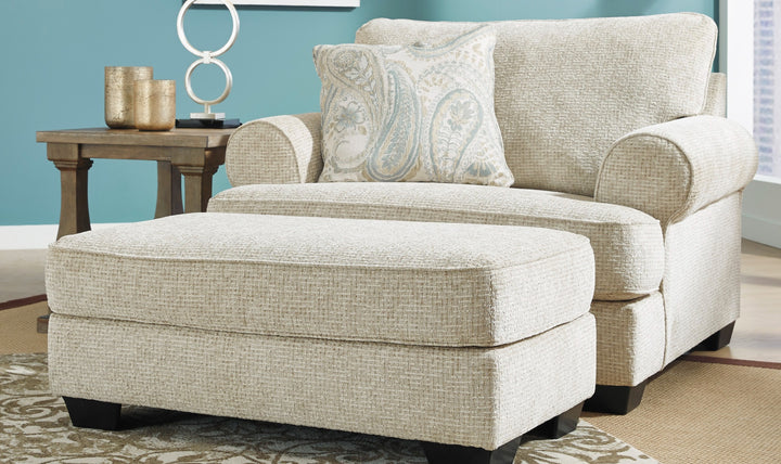 Modern Heritage Monaghan Sandstone Fabric Oversized Chair-Jennifer Furniture