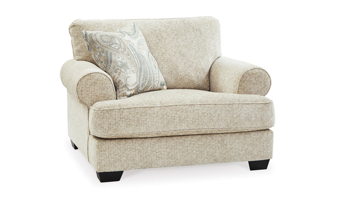 Modern Heritage Monaghan Sandstone Fabric Oversized Chair-Jennifer Furniture