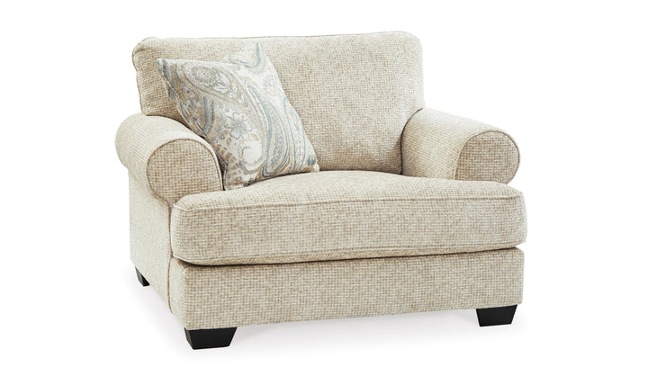 Modern Heritage Monaghan Sandstone Fabric Oversized Chair-Jennifer Furniture