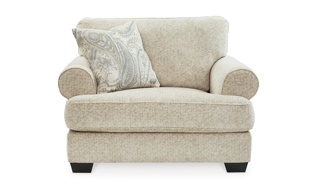 Modern Heritage Monaghan Sandstone Fabric Oversized Chair-Jennifer Furniture